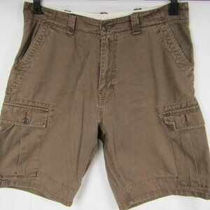 Chaps | 36 | Men's | Denim | Cargo Shorts |  |Brown |